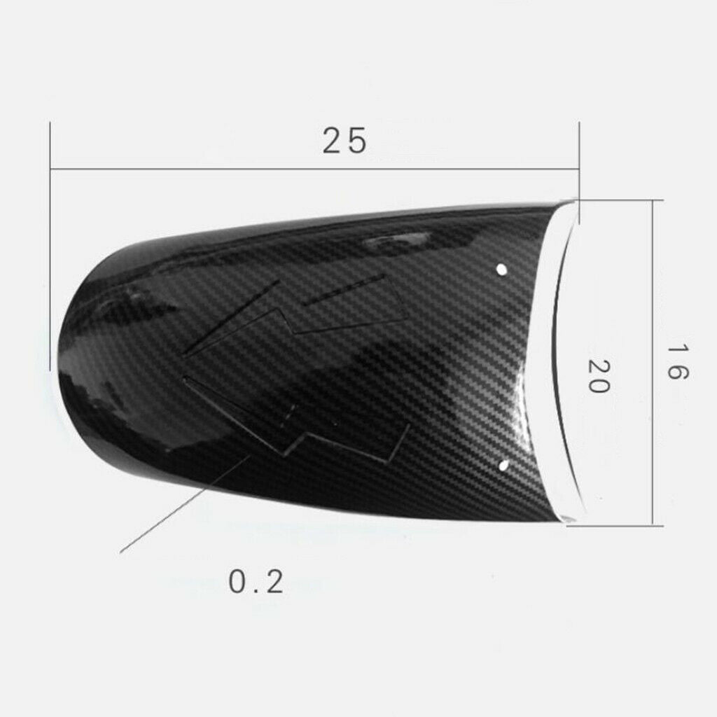 Carbon Fiber  Extender Front Shield Mud Guard for Motorcycle (Type 3)