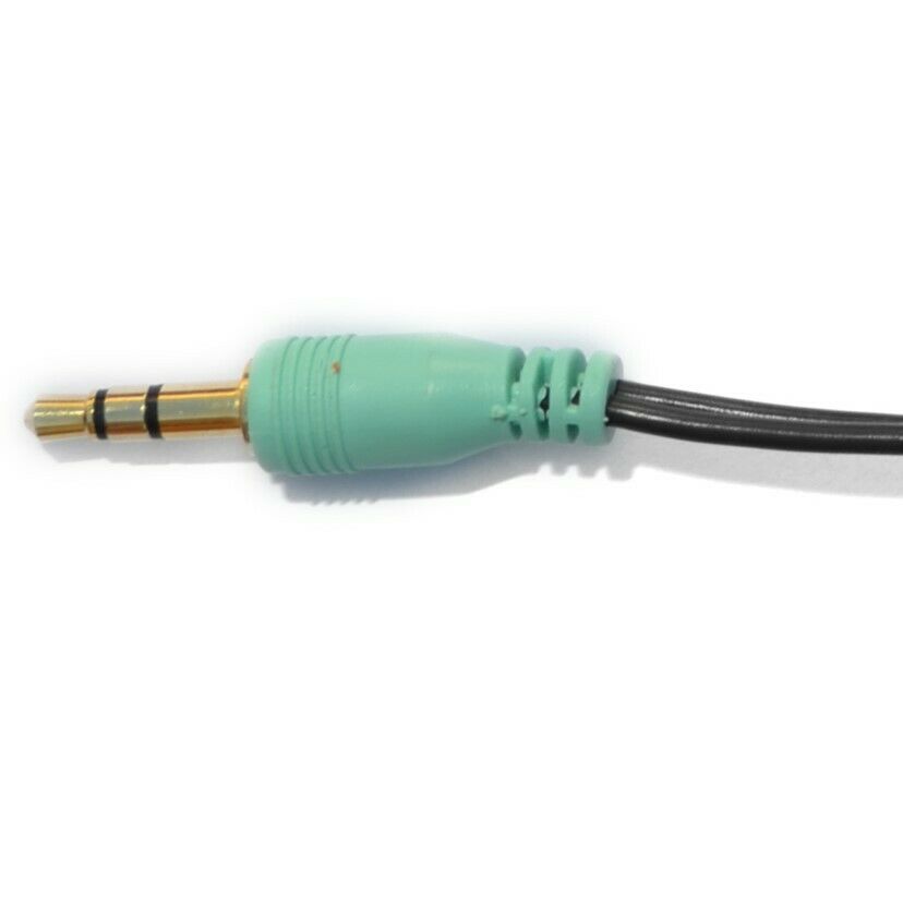 Male RCA Audio Splitter Cable for Turtle Beach and PC Gaming Headsets