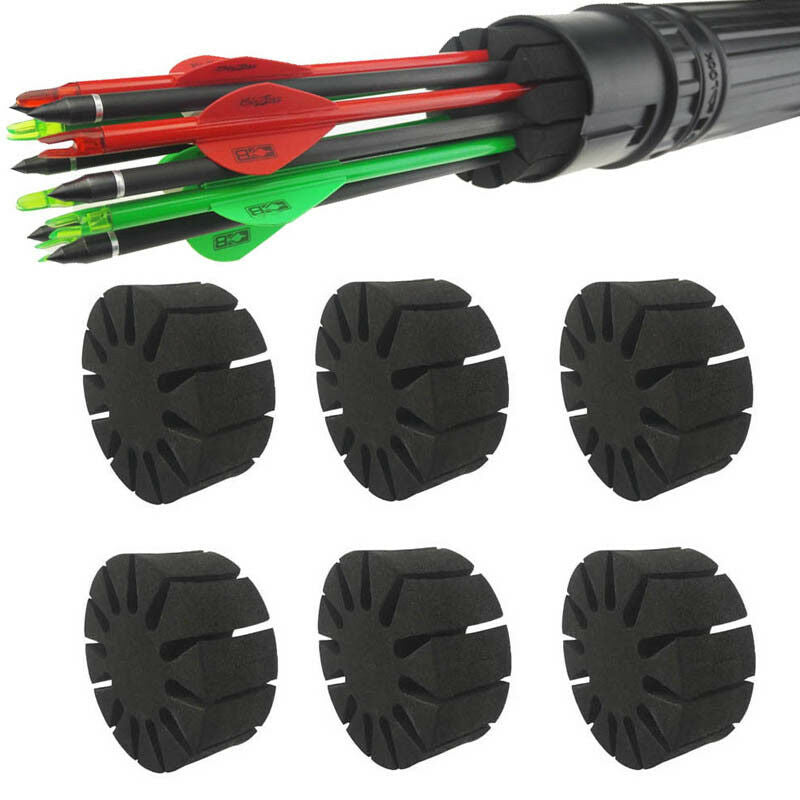 6PCS Archery EVA Foam Arrow Rack Holder Separator Quiver Shelf 12pcs Arrows