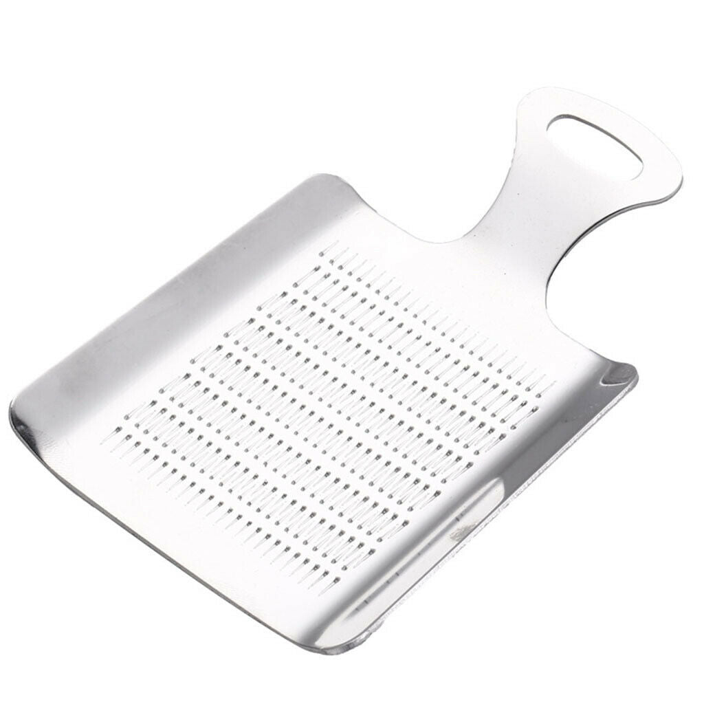 Stainless Steel Mini Ginger Grater for Garlic Lemon Vegetables Crusher