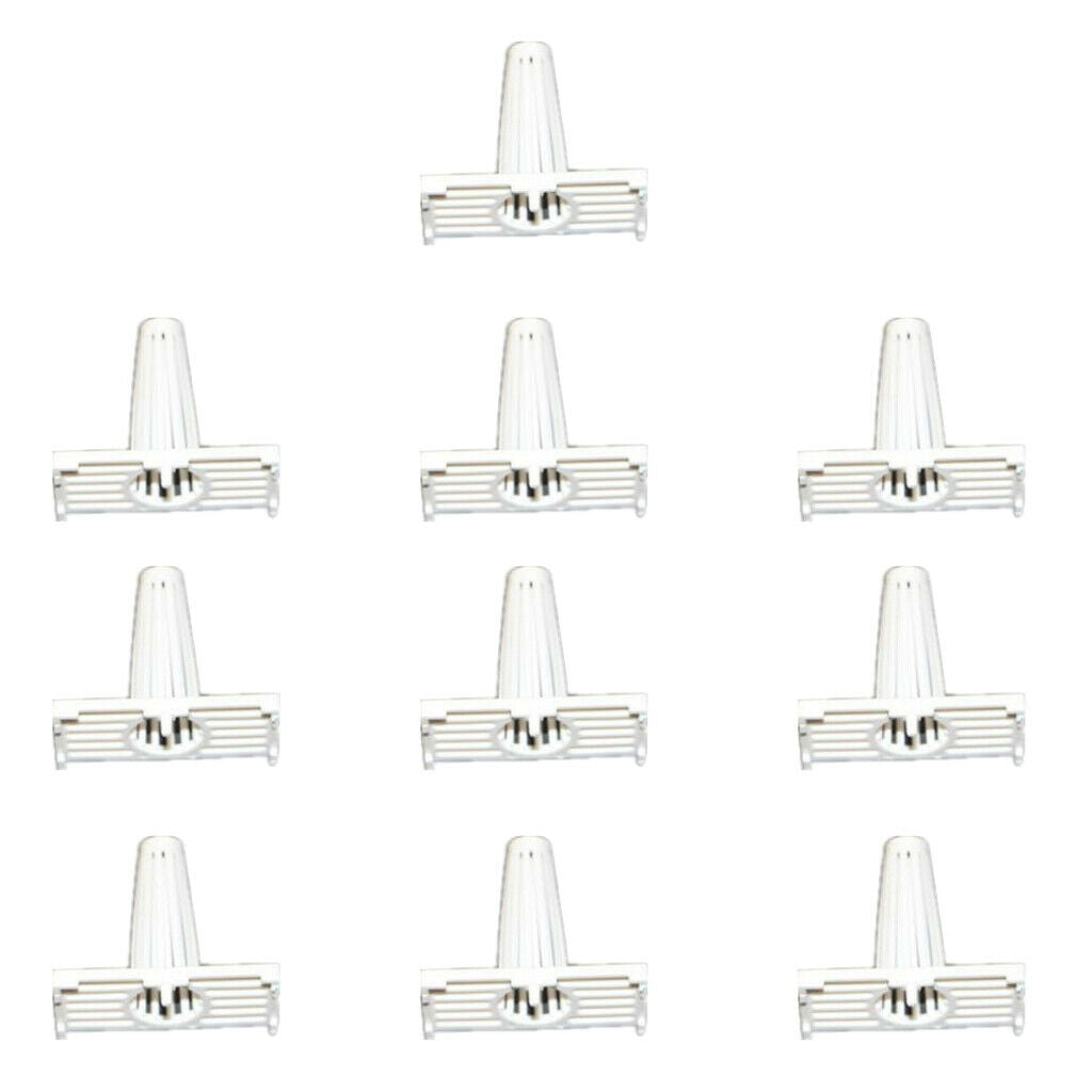10pcs Plastic Beekeeping Tool Preventing Bee Queen Escaping Preventer White