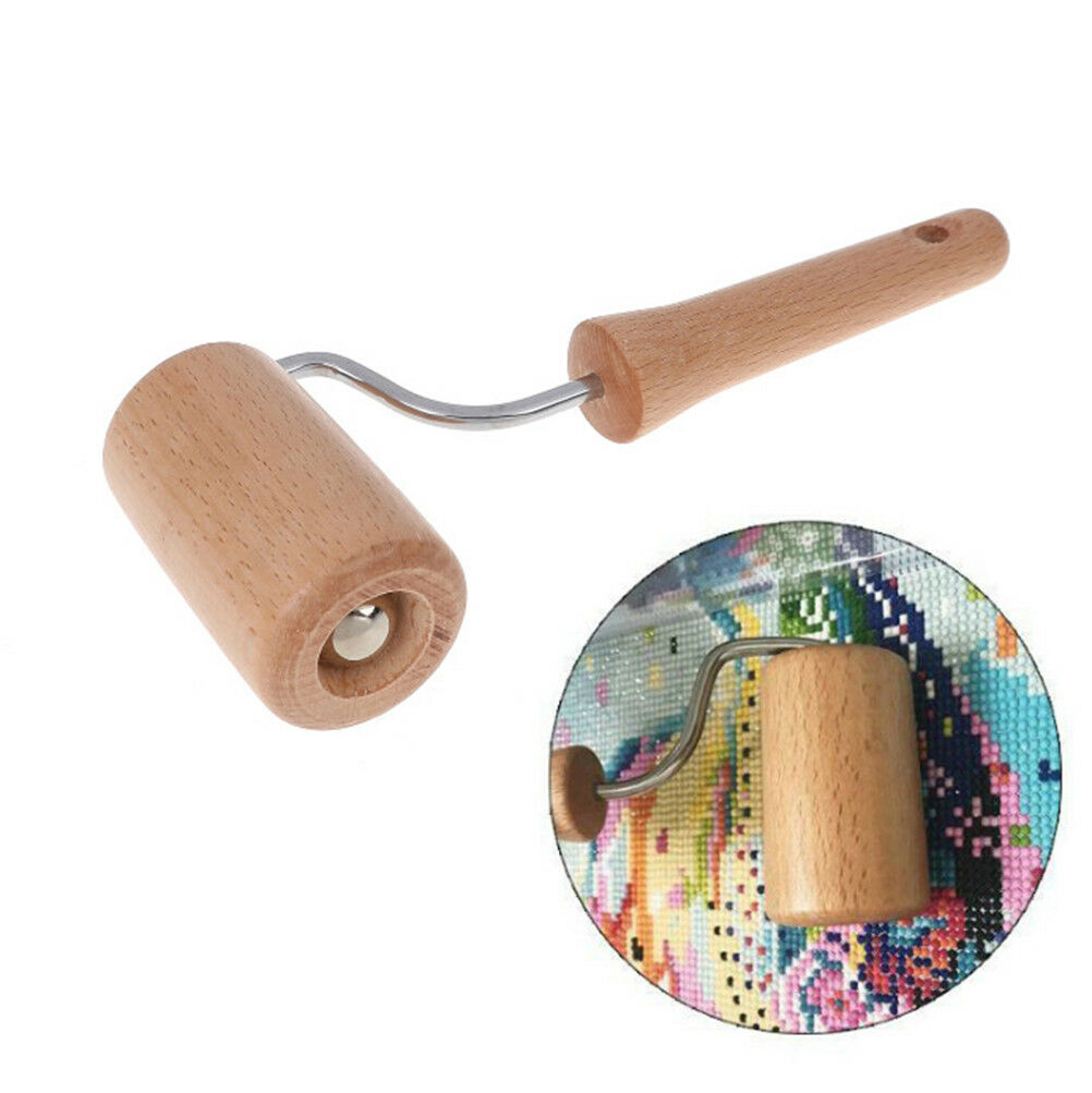 5D Diamond DIY Painting Tool Wooden Roller For Rhinestone Embroidery Painti_DD
