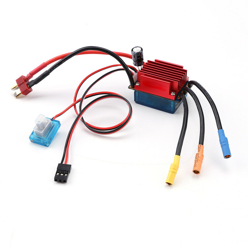 35A Brushless ESC 2s Lipo Waterproof for scale 1/14 1/16 RC Car Truck Parts