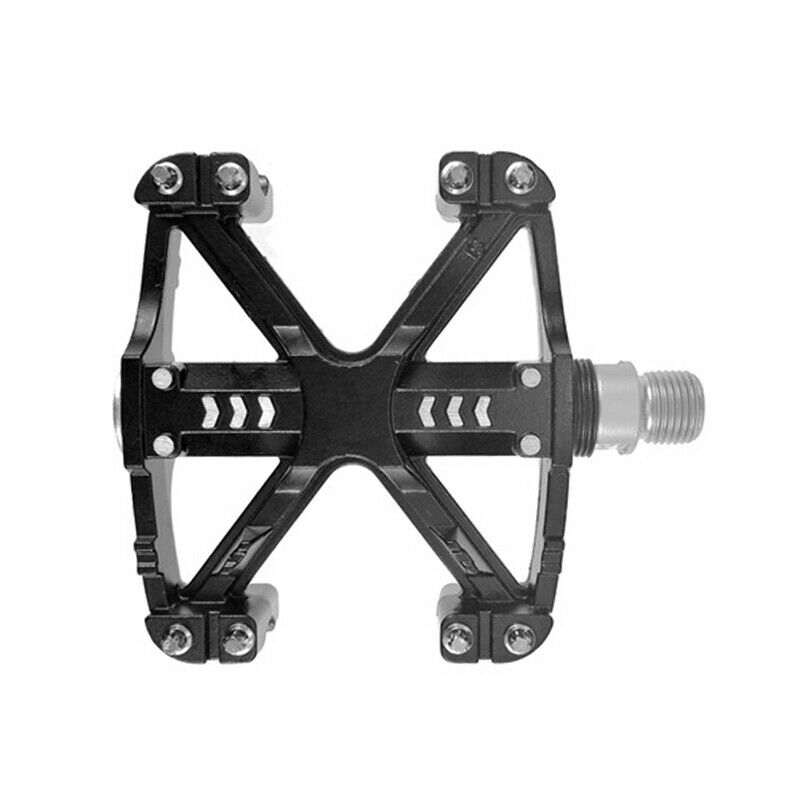2x Bike Bicycle Cycling Sealed Bearing Pedal Flat Platform MTB 9/16" DH BMX 14mm
