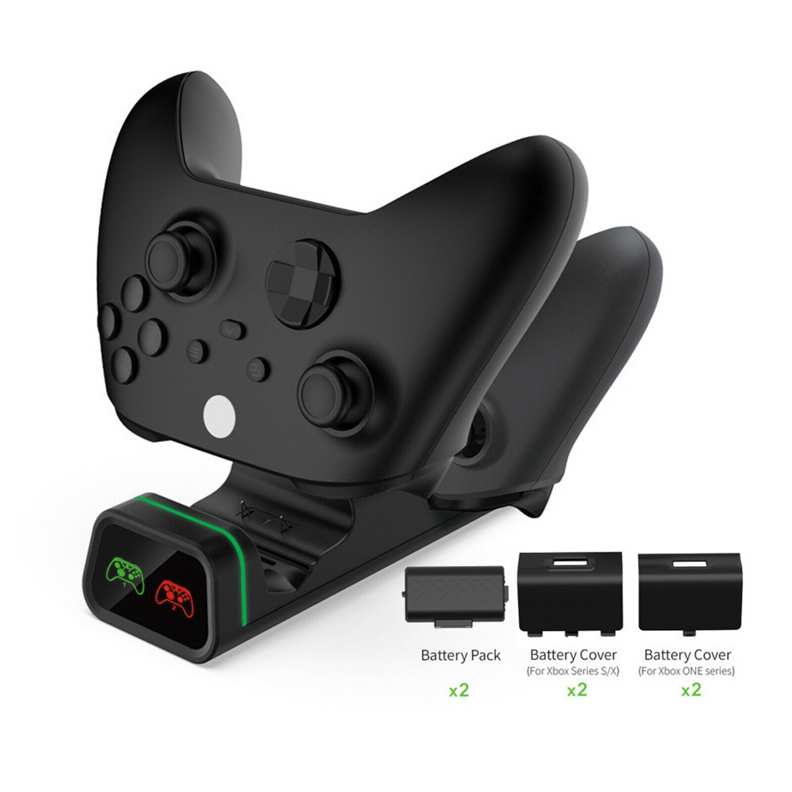 2 Dual Controller Charger for   S Station Base Kit 2 Battery Pack