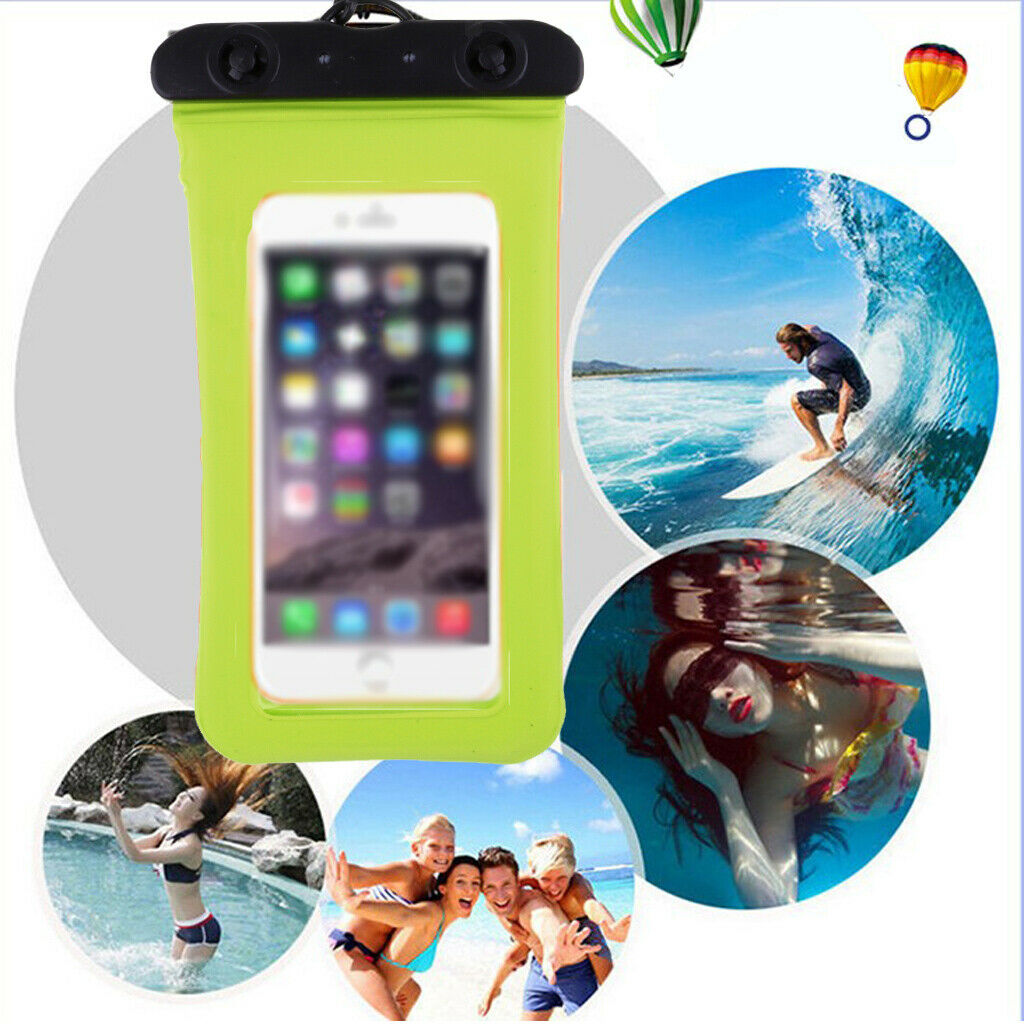 Waterproof Dry Sack Roll-Top Camping Phone Dry Pouch Holder Cover Floating