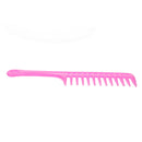 Girls Curl Hair Anti-static Heat Resistant Wide Tooth Plastic Handle Comb
