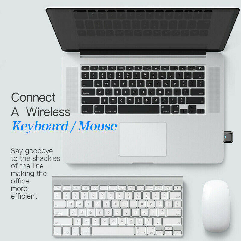 Bluetooth USB Adapter Bluetooth5.0 Wireless USB Audio Receiver for Desktop ComU4