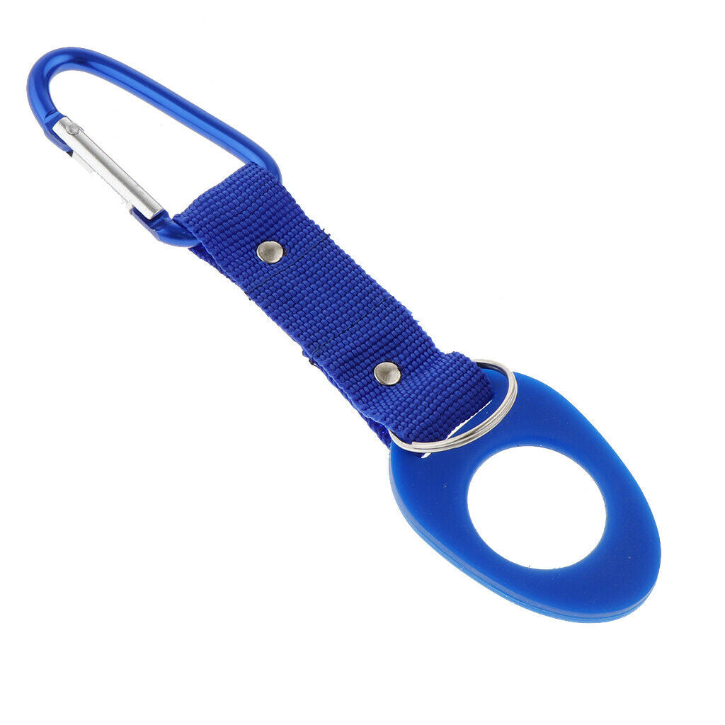 Multi-use Hiking Camping Water Bottle Holder Hook Buckle with Key