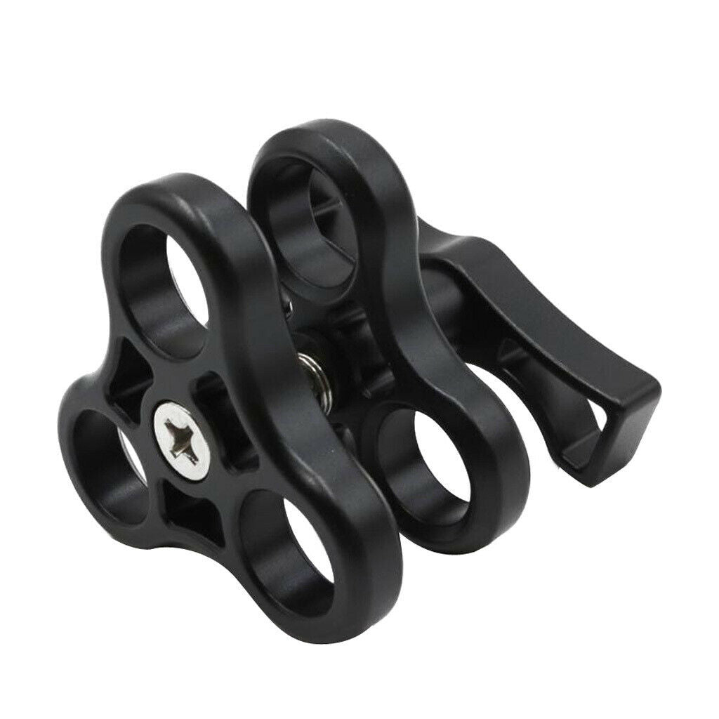 Scuba Diving Light Clamp Ball Joint Clamp Holder Easy Moving for Gopro