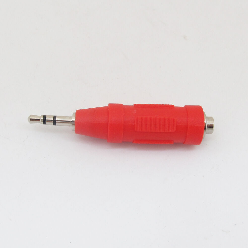1pc Nickel 2.5mm Stereo Male to Female Straight Extension Adapter Converter