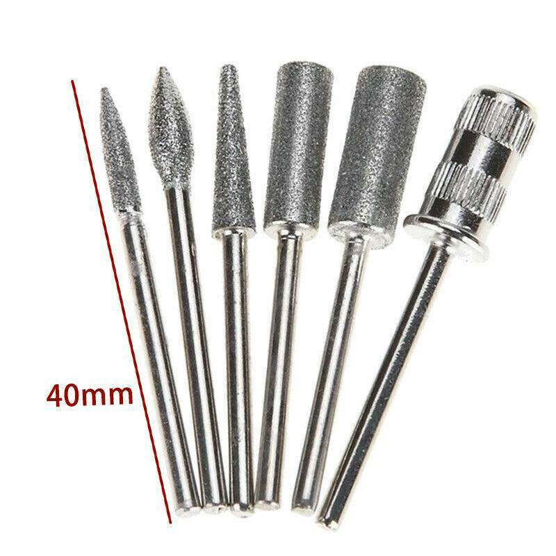 Professional Electric Nail File Drill Manicure Tool Pedicure Machine Set Pink US