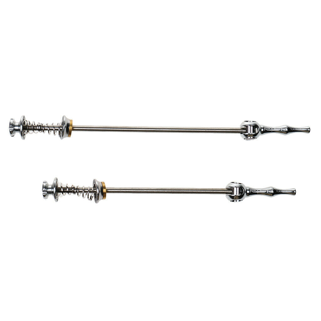 2x 1 Pair Ultralight Bike  Wheel Hub Skewers Quick Release Bolt Lever Axle