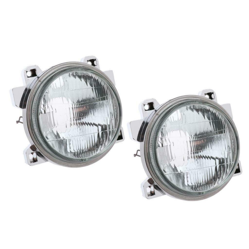 2 Pieces Round Motorcycle Headlights / Motorcycle Front Light / Headlight