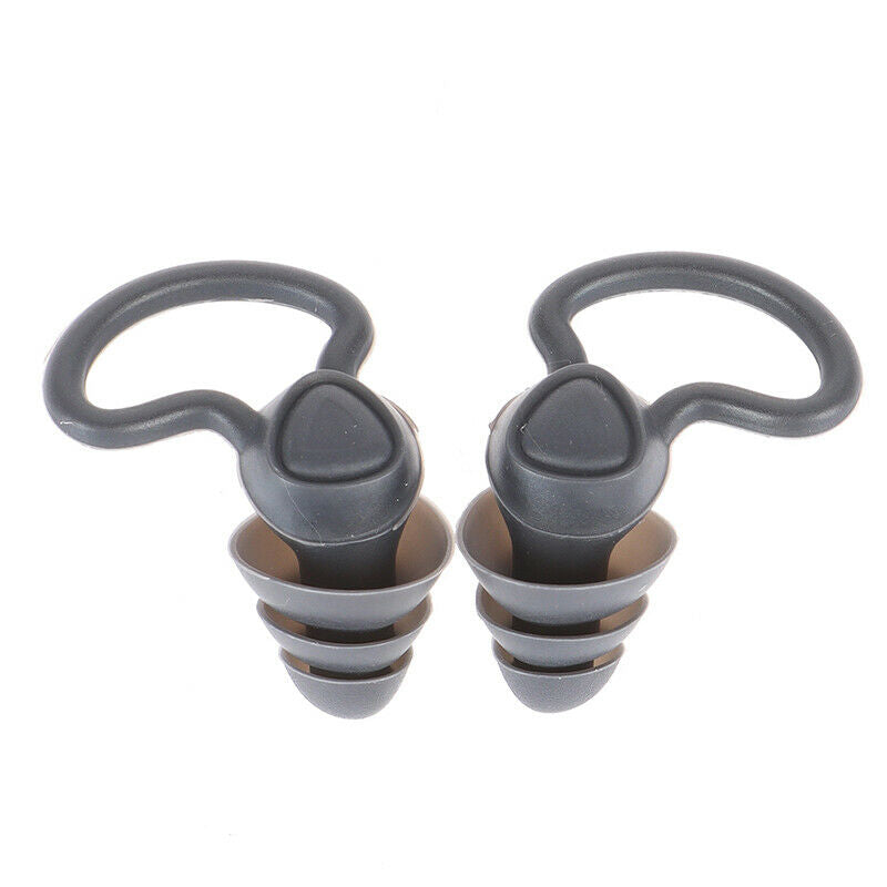 Comfort Soft Foam Ear Plugs Tapered Travel Sleep Noise Reduction EarplugsJ*DD
