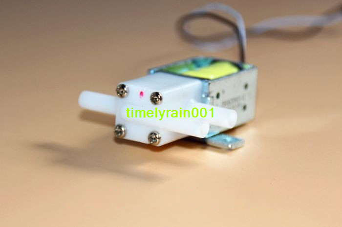 1pcs DC12V 3-way Micro solenoid valve electromagnetic valve For Coffee machine