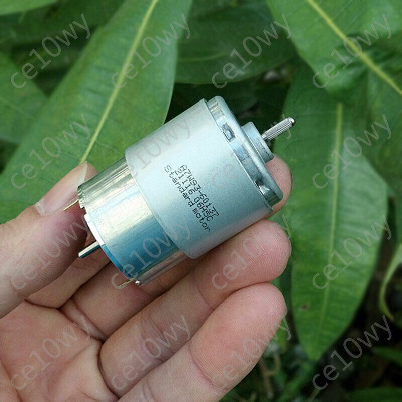 DC Motor 12V-24V 21200RPM Dual Shaft 385 Micro Electric Motor for DIY Parts