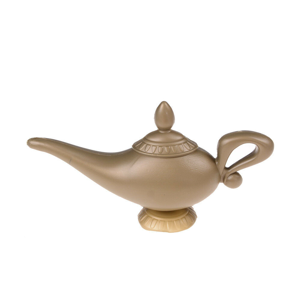 Plastic Fairy Tale Aladdin Magic Genie Lamp Halloween Christmas Fancy Dres.l8