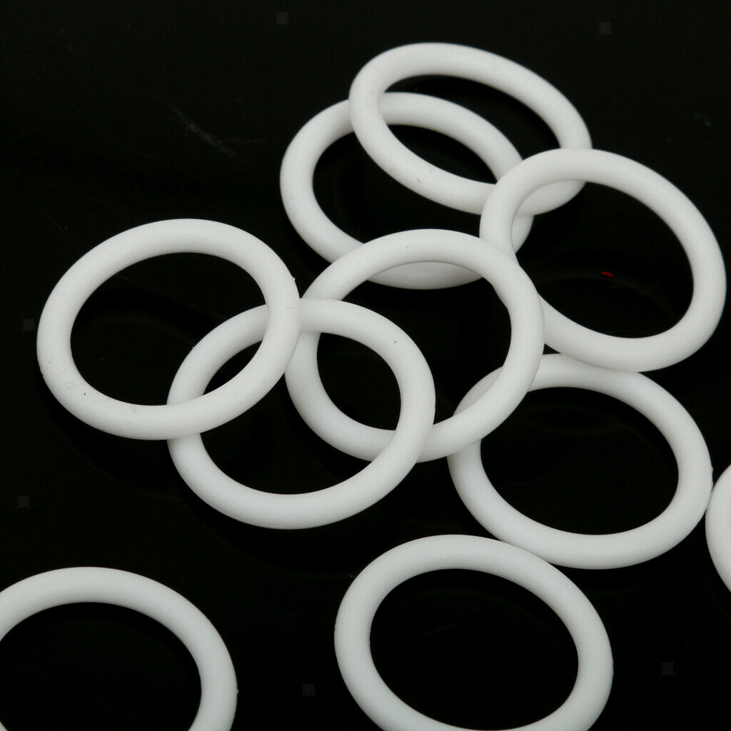 20Pcs Silicone Baby Pacifier Holder Adapter O Ring Dummy Ring