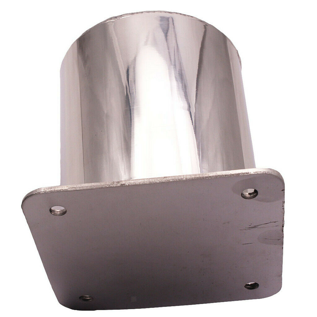 Polished Swirl Pot Alloy 1.3LT Fuel Surge Tank For Motorsport Drift Rally
