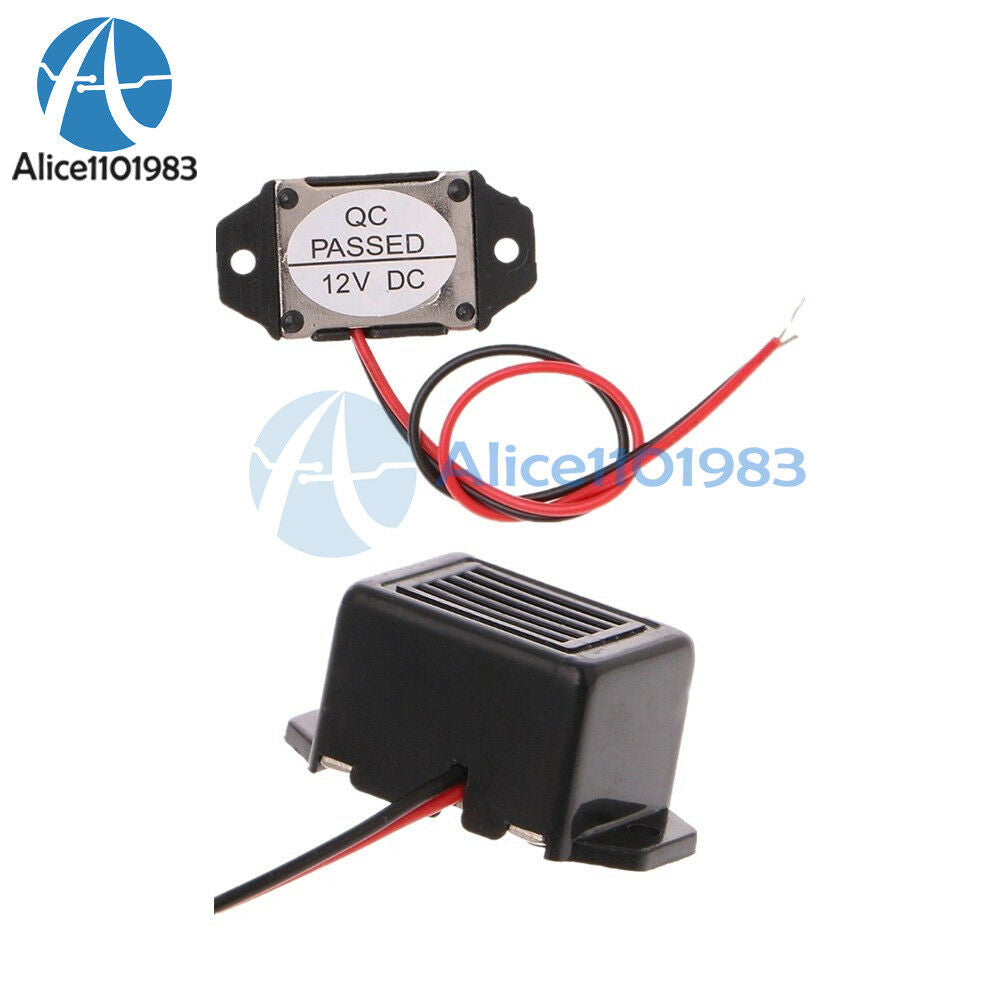 DC 12V 85dB Mini Electronic Alarm Buzzer Constant Tone