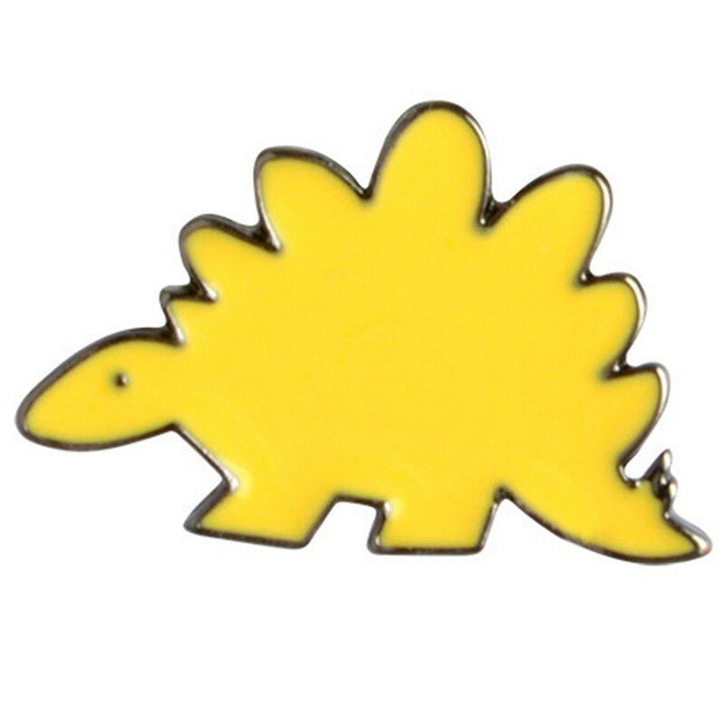 5x Cartoon Dinosaur Enamel Shirt Collar Pins Badge Corsage Brooch Jewelry GiftDD