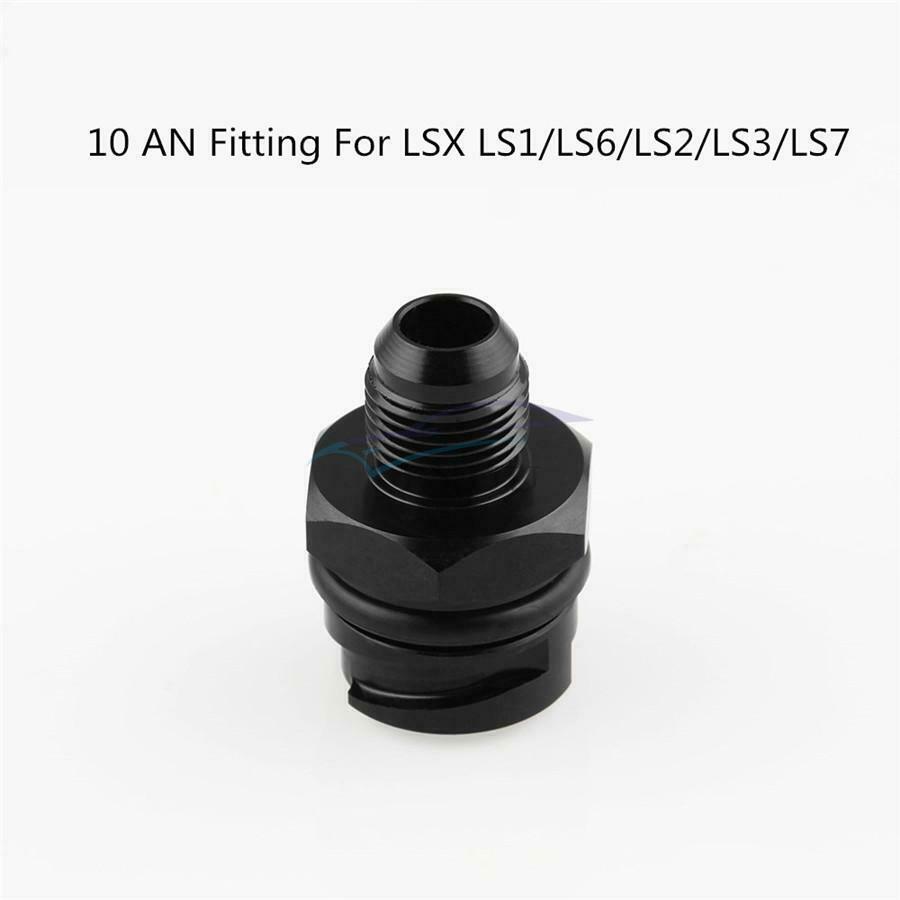 1 Piece Black Billet AN10 Oil Cap Valve Cover Part For LSX LS1/LS6/LS2/LS3/LS7