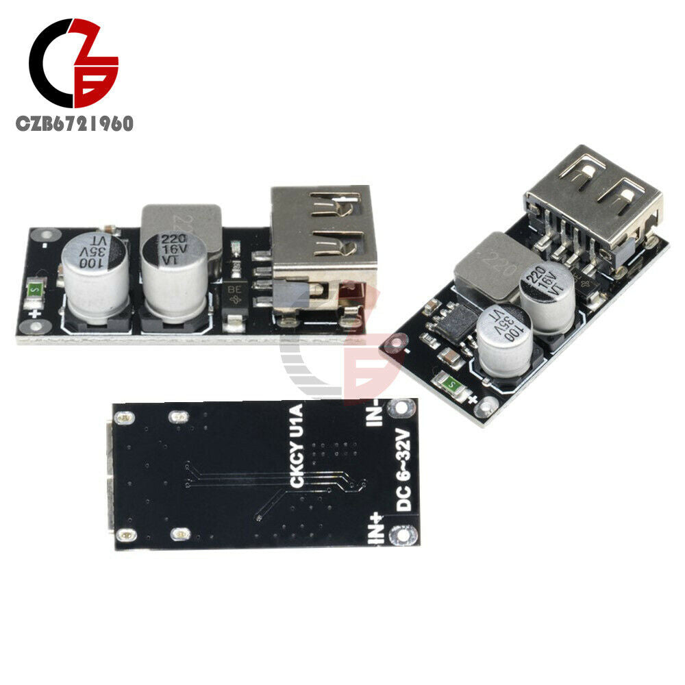 6-32V 12V 24V QC3.0 QC2.0 DC-DC Step Down Buck Converter Charging Circuit Module