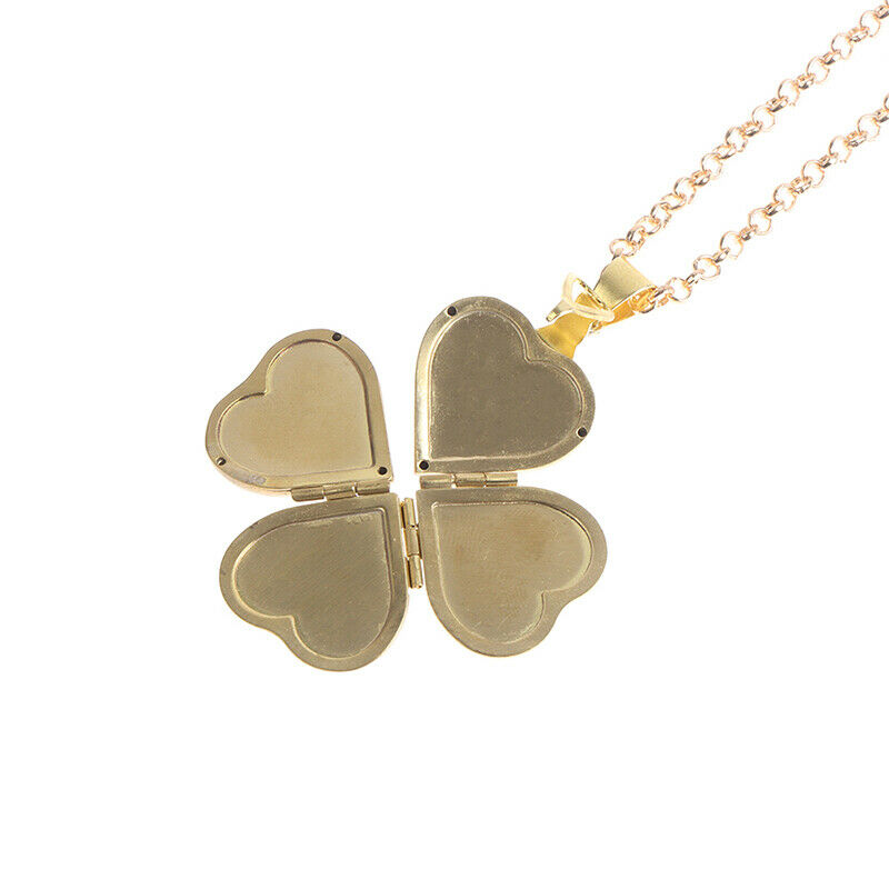 DIY Retro Dimensional Heart-like Four-leaf Clover Multilayer Photo Frame PenBDA