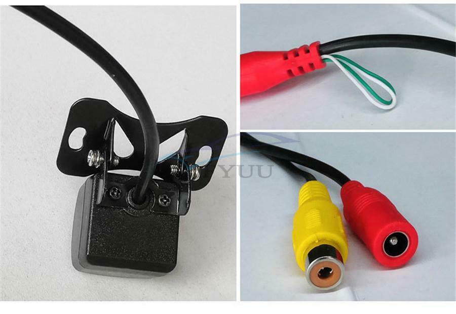 1PCS 170° Wide-angle Visible Car AHD/ CVBS HD Rear View Parking Assist Camera