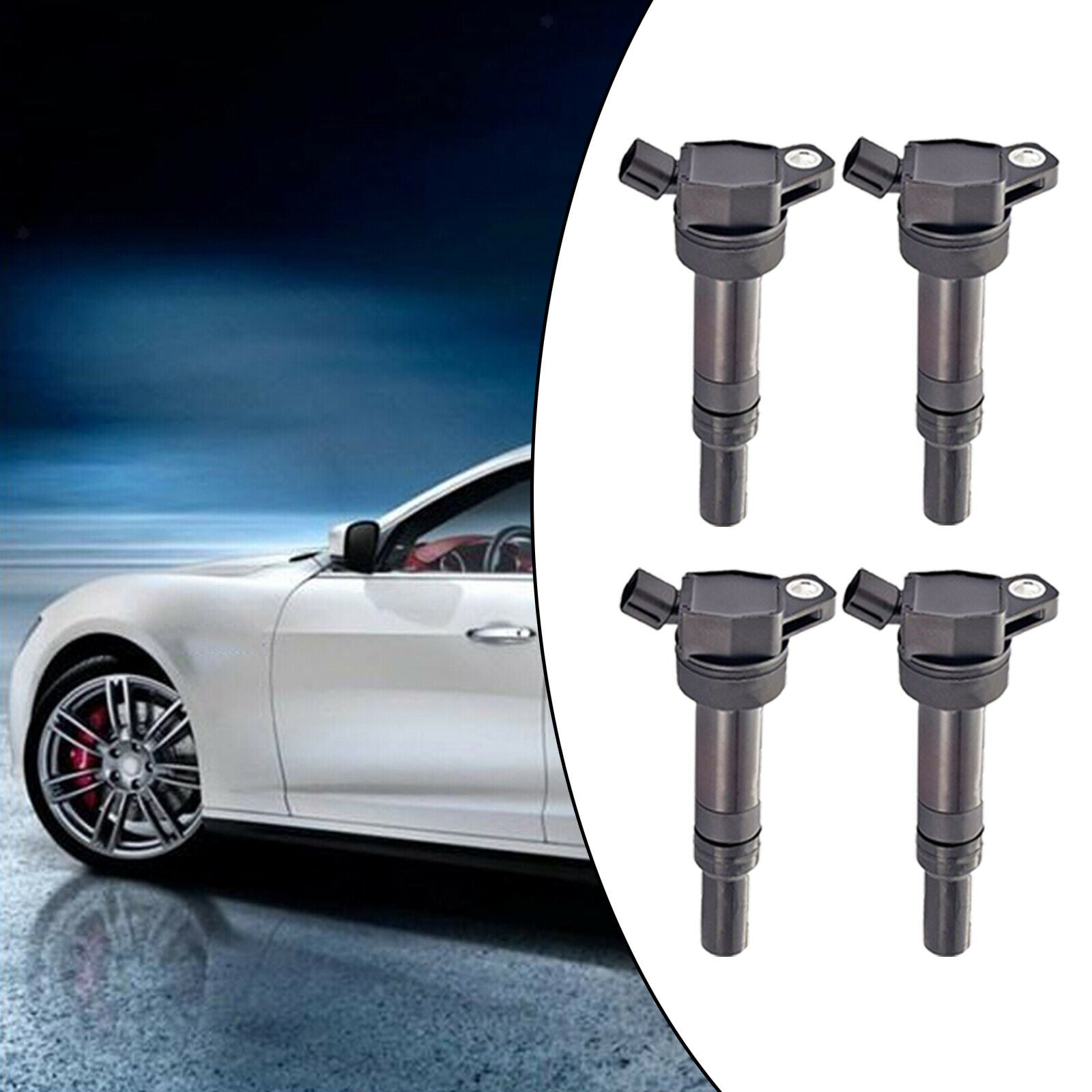 4 Pieces Ignition Coil for Hyundai for Elantra 11-17 Auto Replacement