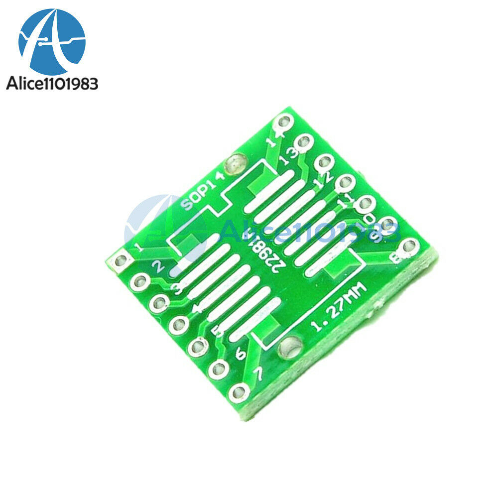 5PCS IC SOP14 SSOP14 TSSOP14 DIP 0.65/1.27/2.54mm Adapter PCB Board Converter