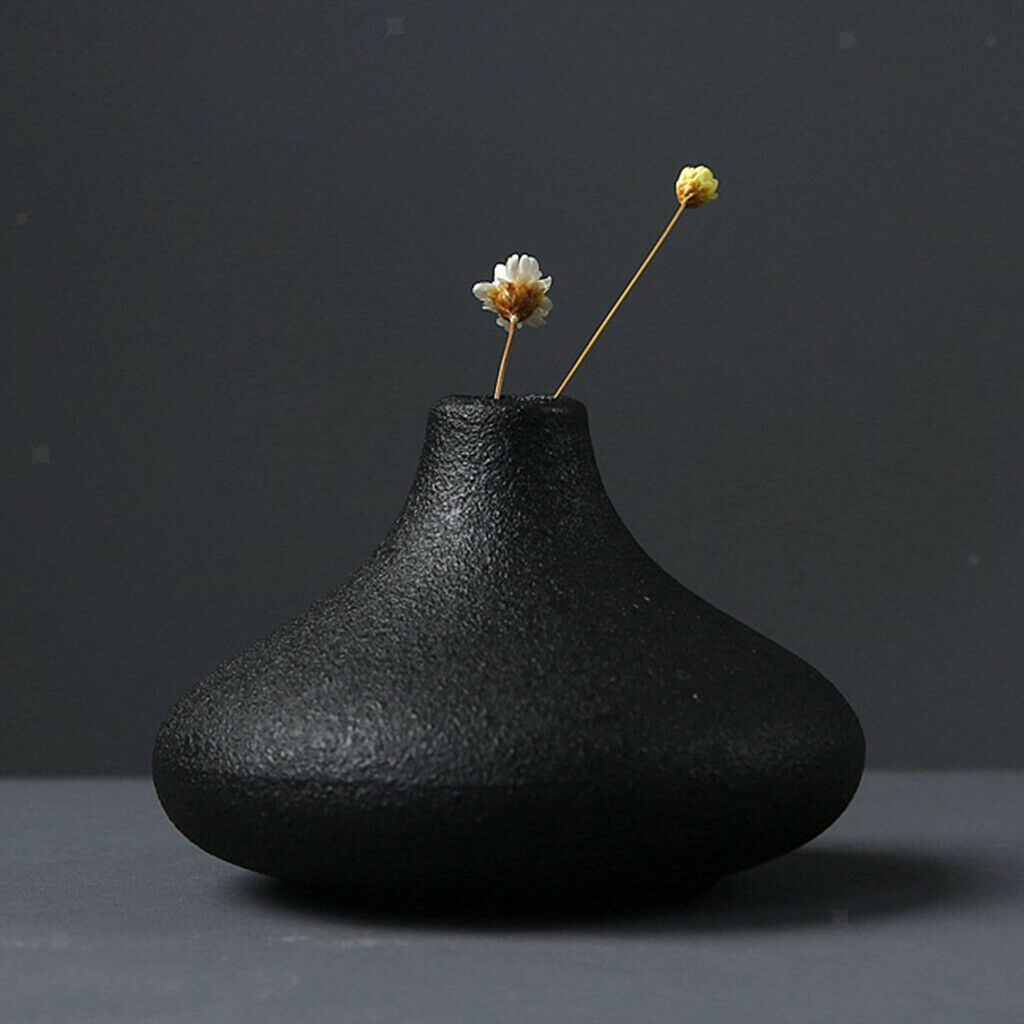 Minimalism Ceramic Flower Vase Sculpture Centerpieces Offices Living Room B