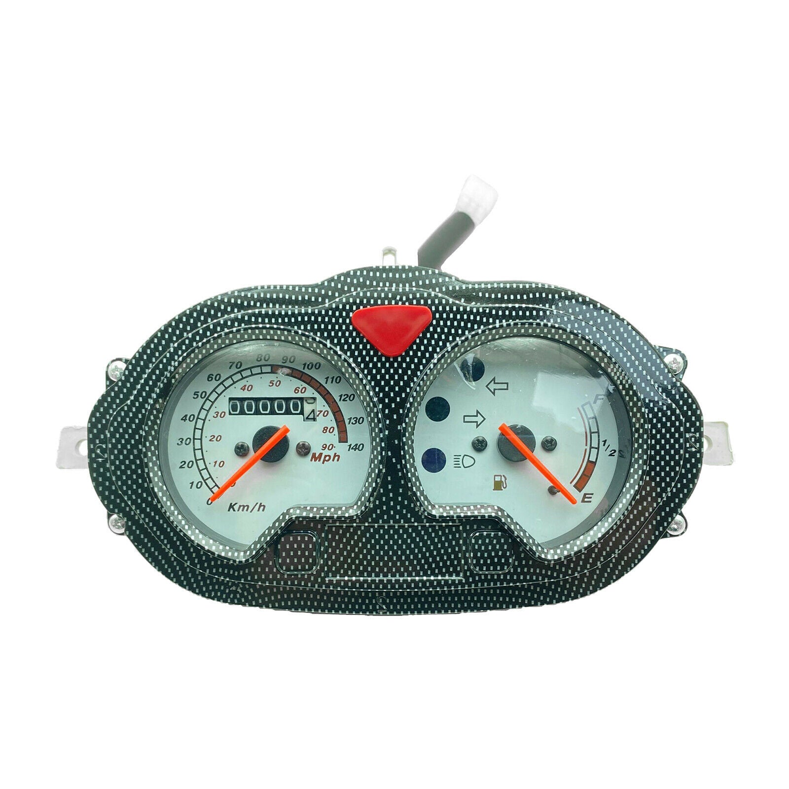 12V Motorbike Speedometer Instrument Cluster Gas Gauges for Yamati RX8