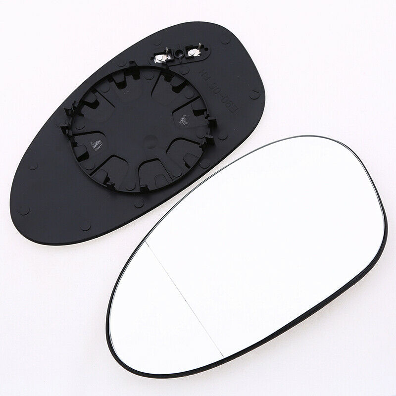 2Pcs Car Side Rear View Mirror Glasses White Heated For BMW E46  E81 E87 E88 M3