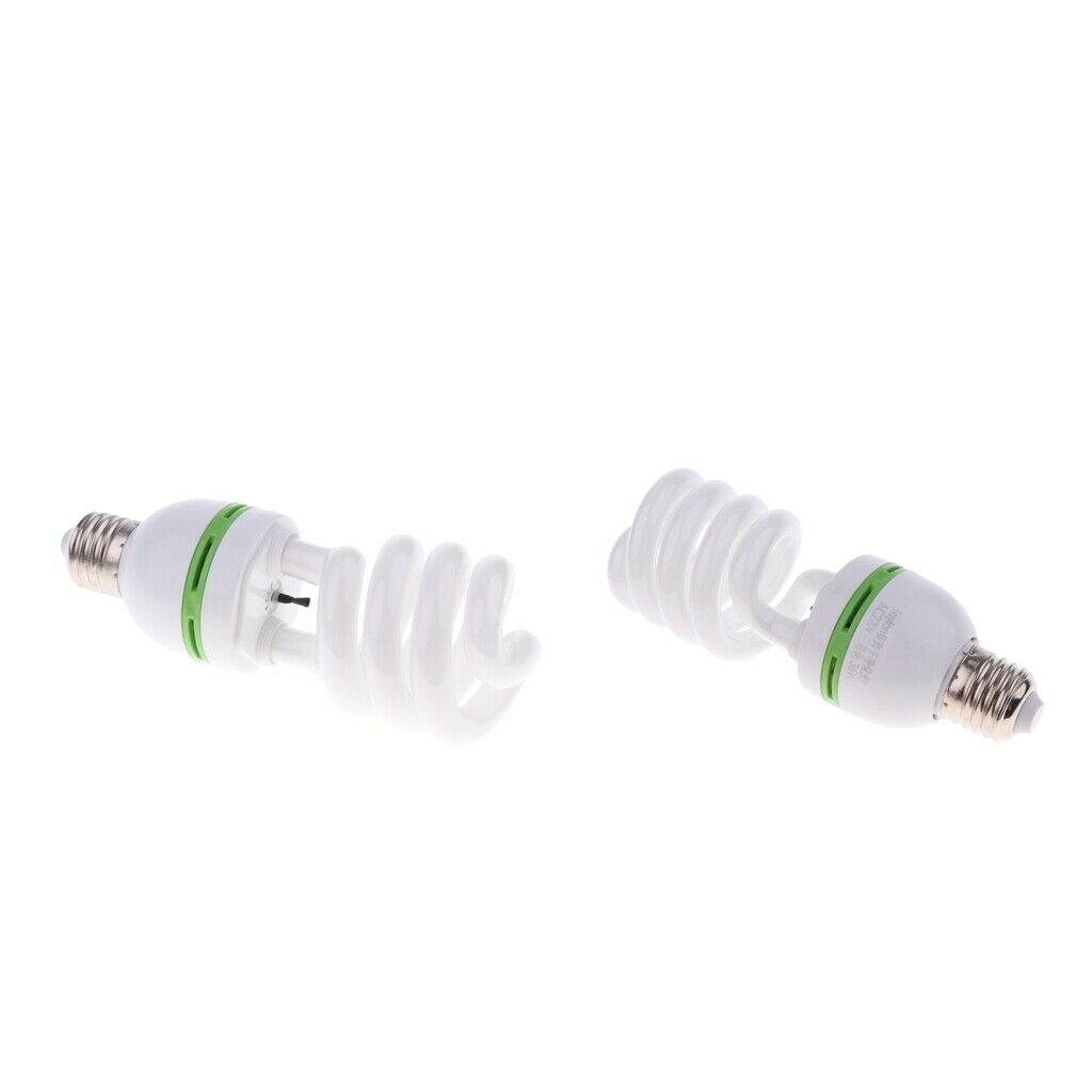 2pc Full Negative Ion Light Bulb Ionizer Air Purifier Energy Saving 30/36W