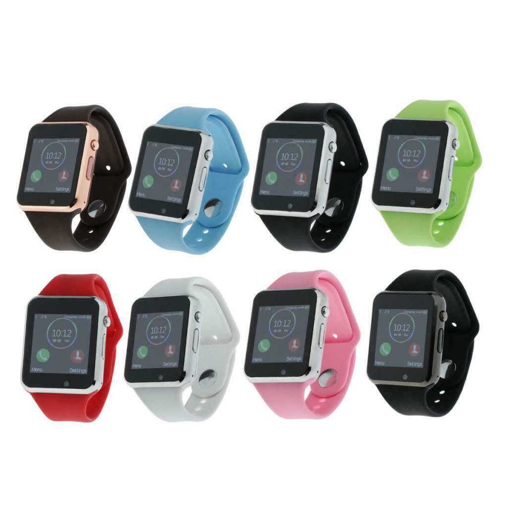 Lots 1 A1 Smart Watch Pedometer SIM Smartwatch Android Smartphone Golden