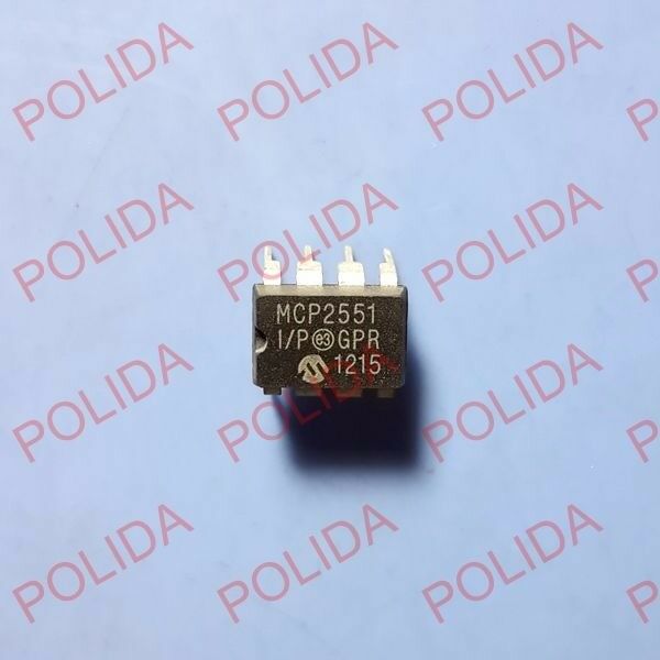5PCS TRANSCEIVER IC MICROCHIP DIP-8 MCP2551-I/P MCP2551-1/P MCP2551
