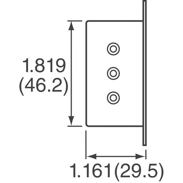 10VB3 -Power Line Filter,Chassis,0.012 µF,250 VAC,10 A,EMI,RFI,Wire Leaded 495uH