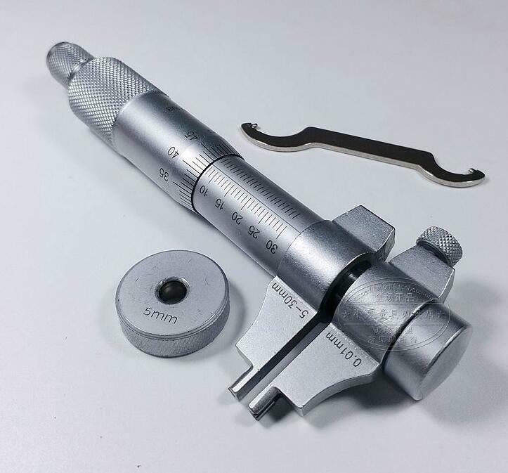 1pcs Inside Micrometer 5-30mm 0.01mm Caliper Precision Metric Measure Tool