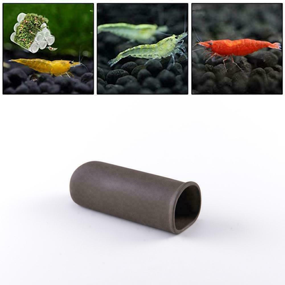 1* Fish Tank Cave Aquarium Shelter Ceramic Shrimp Spawn Decor Breeding Live new