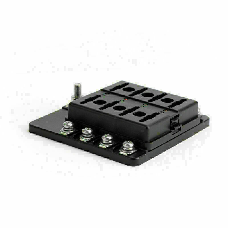 8 Way Blade Fuse Box Holder Block LED Indicator Universal 100Amp Waterproof CN