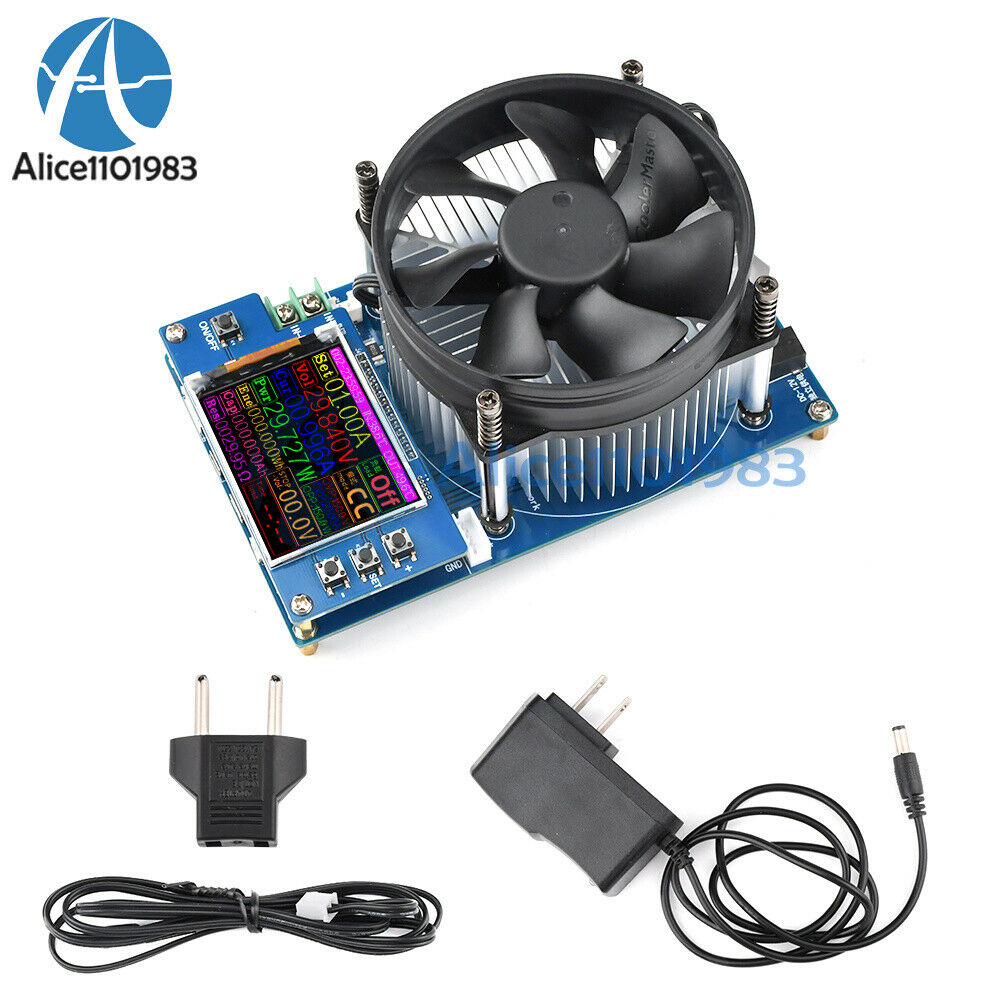 DC 12V 150W 2.4" LCD Digital intelligent Load Battery Discharge Capacity Tester