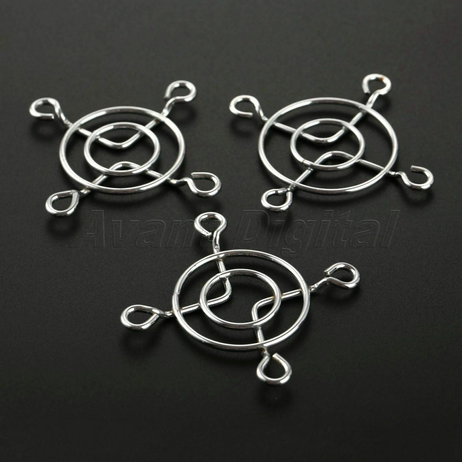 10 Pcs Metal Grill Protector Finger Guard Provides Added Safety Size 40*40mm