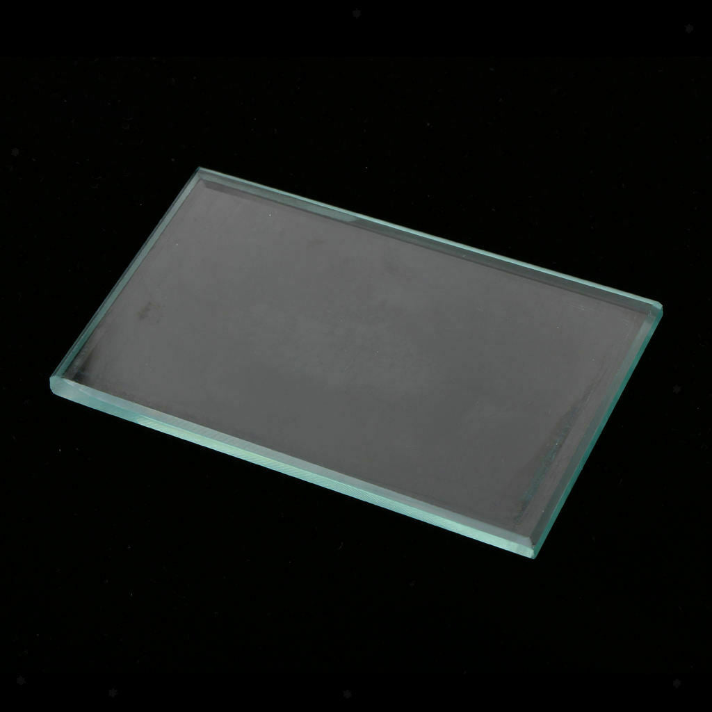 Professional Dental Lab Mix Glass Slab for Mixing Compositions 124x78x7 mm