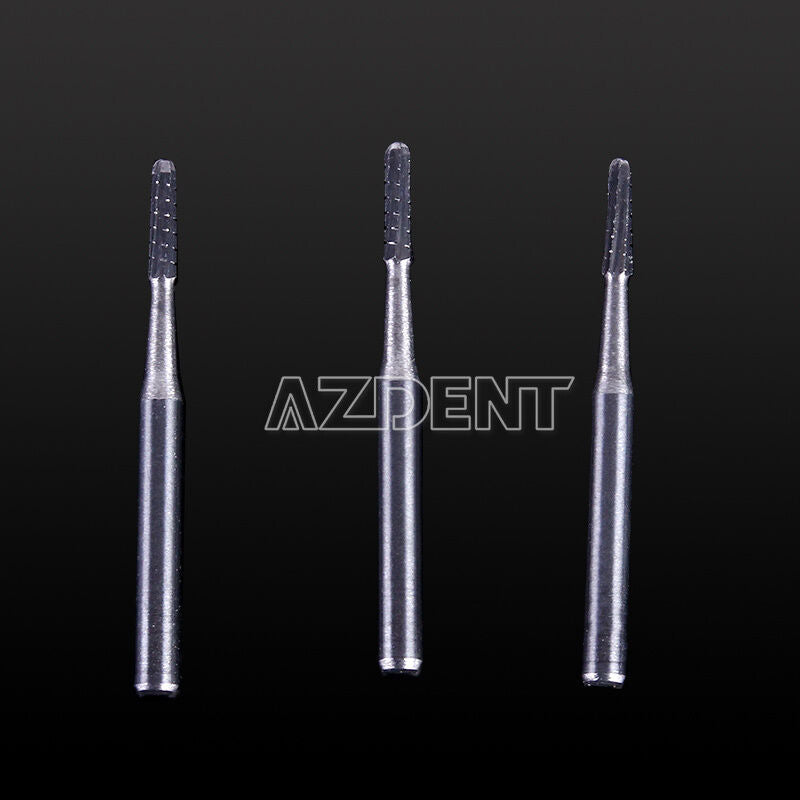 10 Kits Dental Lab Carbide Tungsten Steel Burs Drills FG1557 High Speed