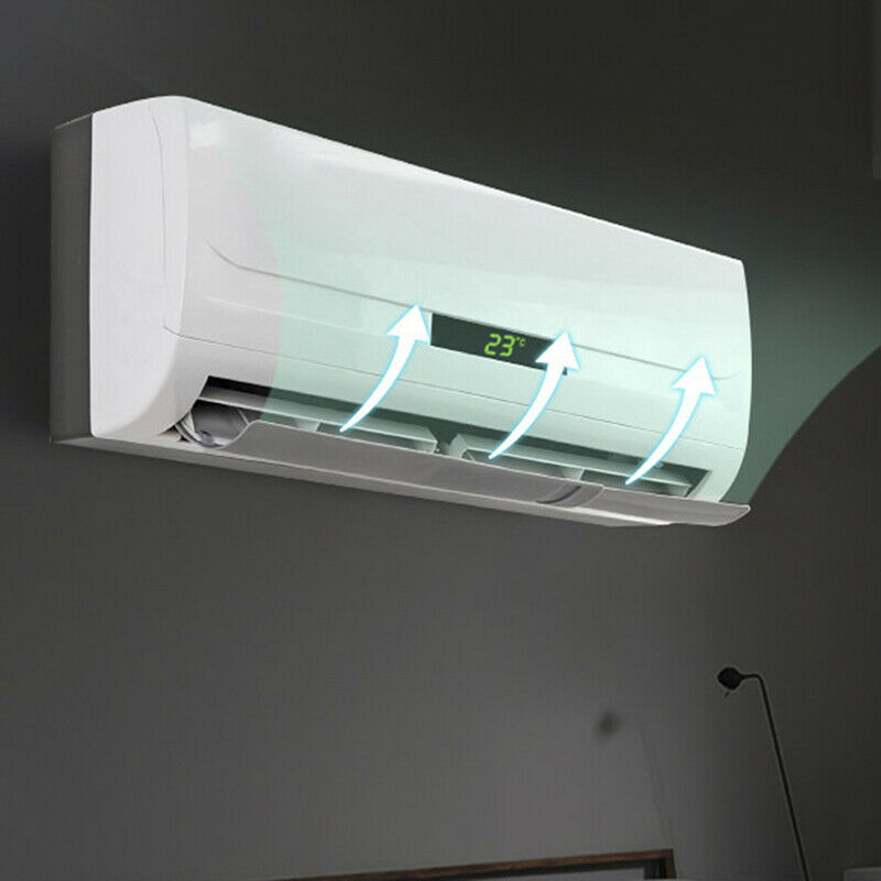 Air Conditioner Wind Shield Cold Wind Gas Deflectors Anti Direct Blowing Baff XC