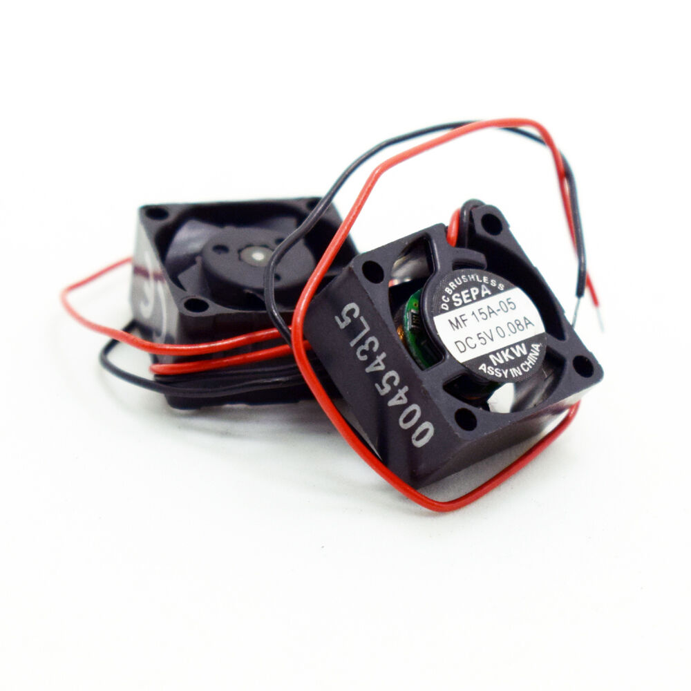 4pcs SEPA MF15A-05 15x15x8mm 1508 DC 5V 0.08A Precision Mini DC Cooling fan