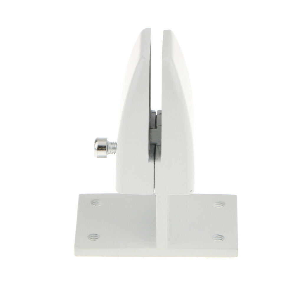 2pack Office Desk Partition Bracket Shelf Privacy Screen Clip Clamp White