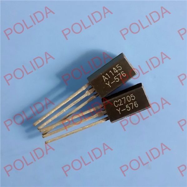 10pairs or 20PCS TOSHIBA TO-92L 2SA1145-Y/2SC2705-Y 2SA1145/2SC2705 A1145/C2705